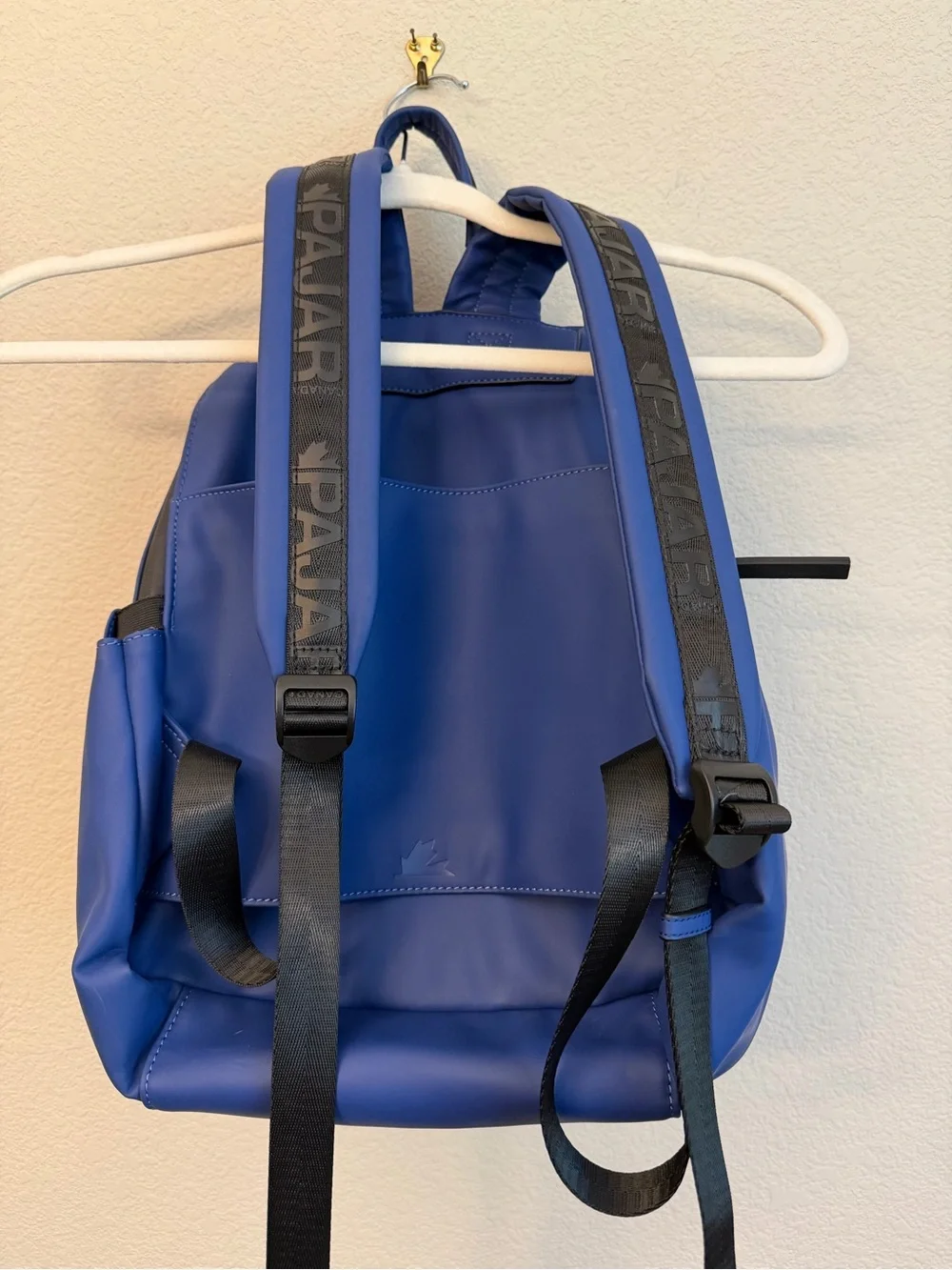 PAJAR Rubberized Blue Compact Everyday Backpack for Men or Women ****Read***